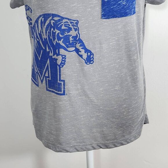 Colosseum Women's Gray University of Memphis Tigers Tee Size Medium - Picture 3 of 7
